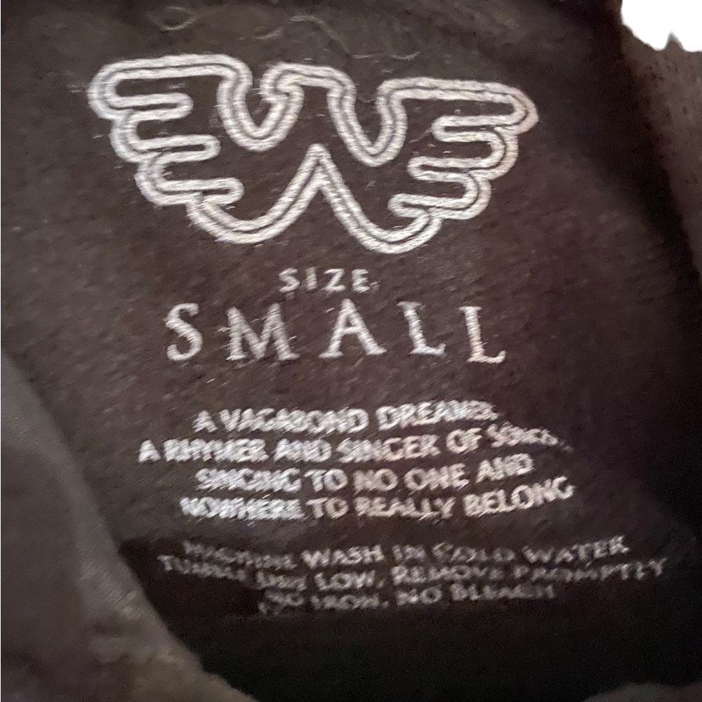 Waylon Jennings Pull Over Hoodie - Picture 3 of 3